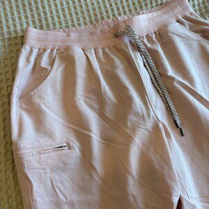 Jaanuu Women's Scrub Jogger Pant -PINK- XL